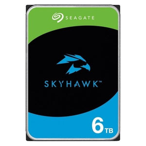 Seagate ST6000VX009, SkyHawk, 6TB, 3.5", SATA 6Gb/s, 7200RPM, 256MB Cache, 3 Year Warranty