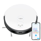 TP-Link Tapo RV20 Mop MagSlim™ LiDAR Navigation Robot Vacuum & Mop, 2700Pa Strong Suction, Quiet Cleaning, Auto-Charging, Ultra-Slim 7.8 cm Design