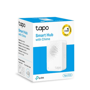 TP-Link Tapo Smart IoT Hub with Chime, Whole-Home Coverage, Low-Power Wireless Protocol , Smart Alarm, Smart Doorbell (Tapo H100）