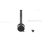 Fanvil DH50-B Wireless Bluetooth Headset, 15.5h Talk time, High-performance speaker, All-day comfort, Retractable microphone