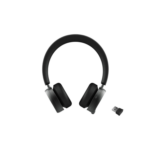 Fanvil DH50-B Wireless Bluetooth Headset, 15.5h Talk time, High-performance speaker, All-day comfort, Retractable microphone
