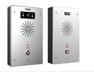Fanvil i16SV Audio/Video Intercom, HD Audio/Video, Built-in HD camera, IP65 waterproof and dustproof, 2 SIP lines,  PoE enabled
