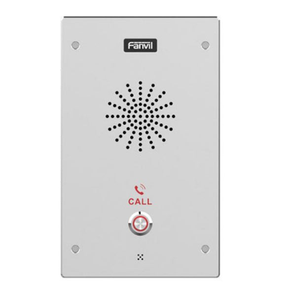 Fanvil i16S Outdoor Audio Intercom, 2 SIP Lines, 1 DSS Key, PoE, IP65 & IK10, ONVIF, 2Yr Warranty