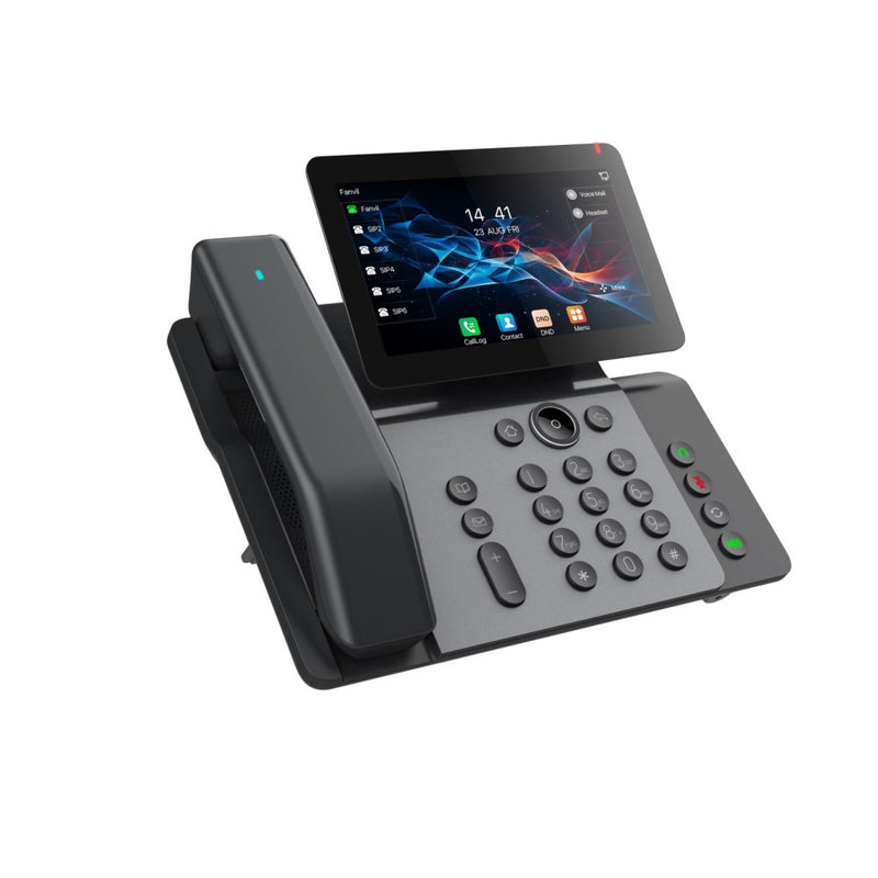 Fanvil V66 Pro Premium IP Phone,  20 SIP lines, HD voice, 7-inch high-definition color 