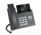 Grandstream GRP2612W 4 Line IP Phone, 2 SIP Accounts, 320x240 Colour Screen, HD Audio, Inbuilt WiFi, Includes PSU