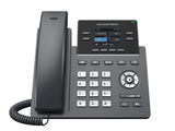 Grandstream GRP2612W 4 Line IP Phone, 2 SIP Accounts, 320x240 Colour Screen, HD Audio, Inbuilt WiFi, Includes PSU