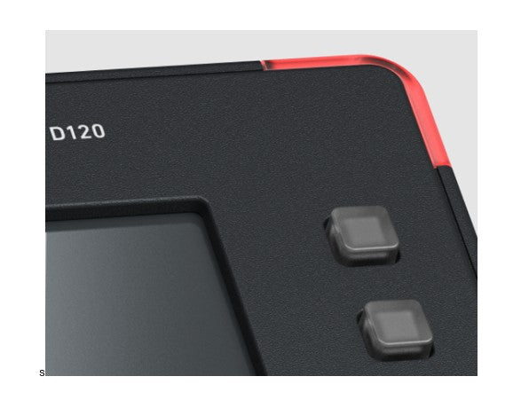 SNOM D120 2 Line IP Phone, Entry-level, 132 x 64px display with backlight, POE, Wall mountable