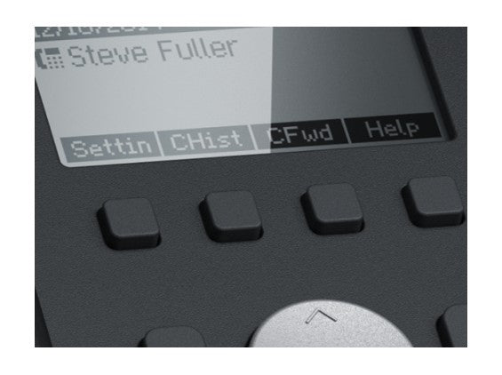 SNOM D120 2 Line IP Phone, Entry-level, 132 x 64px display with backlight, POE, Wall mountable