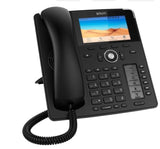 SNOM D713 IP Desk Phone, HD Audio, PoE, TFT Liquid Crystal Display (LCD), Headset Connectable (Include SnomA100M and Snom A100D)