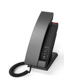 SNOM HD100 Hospitality Phone, Antibacterial housing, Large LED call indicator, Individual labelling via inserts, PoE, HD audio