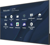 ViewSonic Commercial ViewSonic CDE5530 55" 4K Presentation Display Wireless presentation, Single USB-C cable for 65W, 24/7 video playback, Remote device management, ProAV