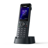 Yealink AX83H Handheld Wi-Fi IP Phone, Wi-Fi 6, Bluetooth, HD Audio, Smart Noise Cancellation, QuickCharge, Vibration, 3.5mm Headset Jack, Belt Clip,