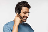 Yealink BH70 Bluetooth Wireless Mono Headset Microsoft Teams, 3 mic noise cancellation Talk time up to 35h BT51 C Dongle with Type A Adaper