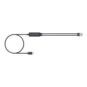 Yealink Telephone cable for WH64/WH65/WH68, Compatible  with  Cisco/Avaya/Poly/Grandstream/Mitel/Unify  phones,  without  remote  control  feature