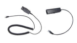 Yealink QD-RJ9-Cord-3PTY QD to RJ Cord for YHS36/YHS34/YHS34 Lite, Compatible with Cisco 79xx IP Phones, Avaya callmaster V and VI