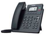 Yealink T31P 2 Line IP phone Entry-level, 132x64 LCD, PoE. No Power Adapter included, Zoom, HD Voice, 5-Way Local Conference, Unified Firmware