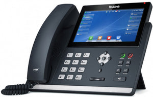 Yealink T48U 16 Line IP phone, 7" 800x480 pixel colour touch screen, Optima HD voice, Dual Gigabit Ports, 1 USB port for BT40/WF40/Recording, (T48S)