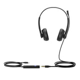 Yealink UH34 SE Dual USB-C USB Wired Headset, Teams Certified, Noise Cancelling Headset,USB-C and 3.5mm Jac,Controller&Teams Button, Ultra-Lightweight