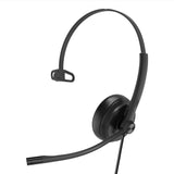 Yealink TEAMS-UH34SE-M-C Teams Certified Wideband Noise Cancelling Headset, USB-C and 3.5mm Jack, Controller with Teams Button, Ultra Lightweight