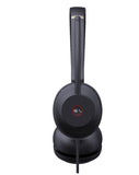 Yealink UH37-DUAL-TEAMS, Teams Certified Headset, Stereo, Wired, USB-A, Busylight, Leather Ear Cushion, Cable Length: 1.2m, Black, 1 Year Warranty