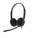 Yealink UH34 Lite Dual UC USB Headset, Lightweight, All Day Wearing Comfort, Ear Wideband Noise Cancelling Microphone, Leather Ear Cushions, USB-A