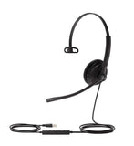 Yealink UH34 Lite Dual UC USB Headset, Lightweight, All Day Wearing Comfort, Ear Wideband Noise Cancelling Microphone, Leather Ear Cushions, USB-A