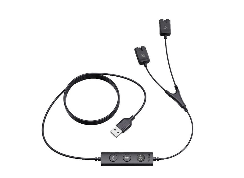 Yealink USB/QD Trainer Cable(1PCS), Y Cable - USB/QD Trainer Cable for YHS series