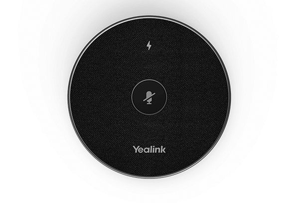 Yealink VCM36-W Wireless Microphone for Video Conference System, HD Voice 6-Meter 360° Voice Pickup, Full-Duplex technology, USB cable, 2 Y Warranty