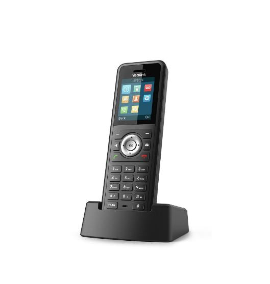 Yealink W59R Rugged DECT Handset Only, IP67, HD Audio, Bluetooth, Alarm Function, Belt Clip, Quick Charge, 1.8