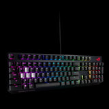 ASUS XA04 ROG STRIX SCOPE Deluxe Brown Switch ROG Strix Scope Deluxe RGB Wired Mechanical Gaming Keyboard, Cherry MX Switches, Aluminum Frame