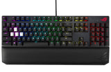 ASUS XA04 ROG STRIX SCOPE Deluxe Brown Switch ROG Strix Scope Deluxe RGB Wired Mechanical Gaming Keyboard, Cherry MX Switches, Aluminum Frame