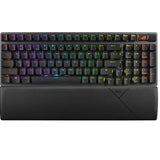 ASUS ROG STRIX SCOPE II 96 WL Storm Switch Wireless Gaming Mechanical Keyboard, Tri-mode Connection, Streamer hotkeys, PBT Keycaps (White)