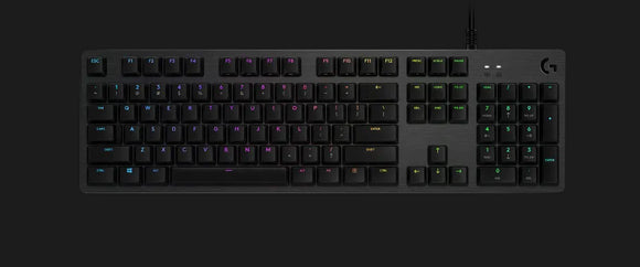 Logitech G512 Carbon Mechanical Gaming Keyboard -GX Brown Clicky USB port (for keyboard) (Optional) Internet access for Logitech G HUB software.