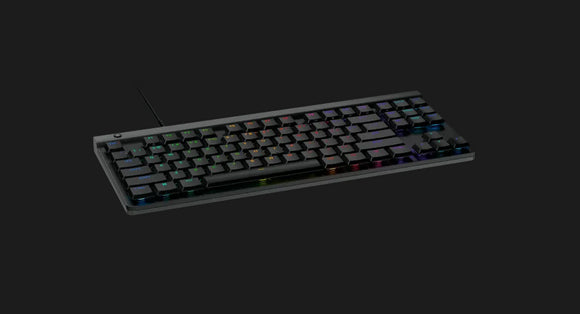Logitech G515 Lightspeed TKL Wireless Gaming Keyboard (Black) USB-A to USB-C charging and data cable (1.8 m)
