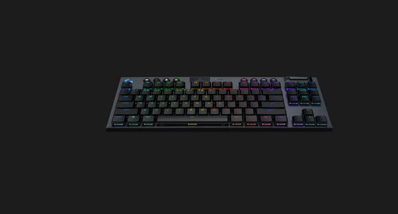Logitech G915 X Lightspeed TKL Keyboard Black Tactile Bluetooth-enabled devices Internet access for Logitech G HUB Software