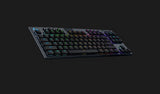Logitech G915 X Lightspeed TKL Keyboard Black Tactile Bluetooth-enabled devices Internet access for Logitech G HUB Software