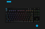 Logitech G PRO X TKL Wireless Mech Gaming Keyboard Black Internet access for Logitech G HUB Software Advanced features require Logitech G HUB