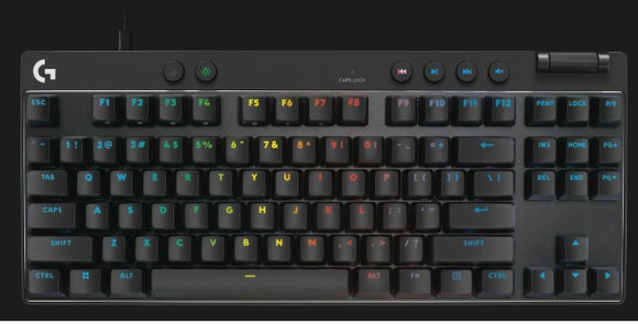 Logitech G PRO X TKL RAPID KB ANALOG BLACK Internet access for Logitech G HUB Software