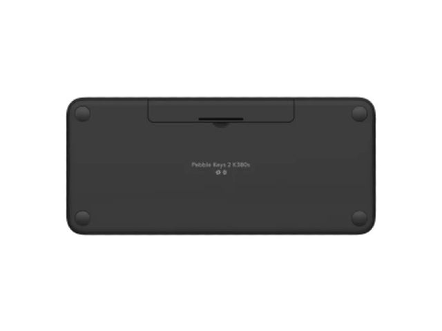 Logitech PEBBLE KEYS 2 K380S Slim, minimalist Bluetooth® Wireless Keyboard with customizable keys (Graphite)