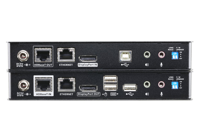 Aten 4K DisplayPort HDBaseT 2.0 KVM Extender with RS232, Ethernet extension, Long Reach mode extends up to 1920 x 1080 @ 150m, can mix CE920 T/R with