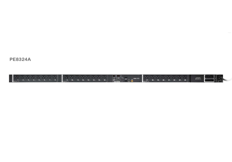 Aten 24 Port 0U eco PDU over IP - 32A Input with outlet level metering and switching feature