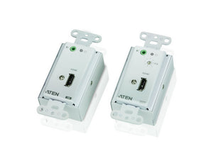 Aten HDMI Over Cat 5 Extender Wall Plate - up to 1080p@60Hz (40m), 1080i@60Hz (60m)" (PROJECT)