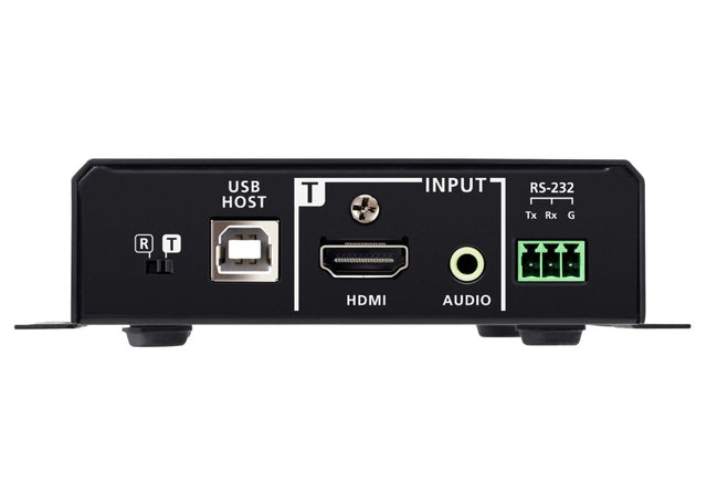 Aten True 4K HDMI H.265 over IP Transceiver with PoE, True 4K video, audio, USB, and RS-232 over Ethernet, Supports AV matrix switching and video wall
