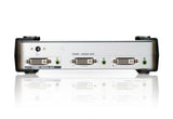 Aten Video Splitter 2 Port DVI Video Splitter w/ Audio, 1920x1200@60Hz, Cascadable to 3 Levels (Up to 8 Outputs)