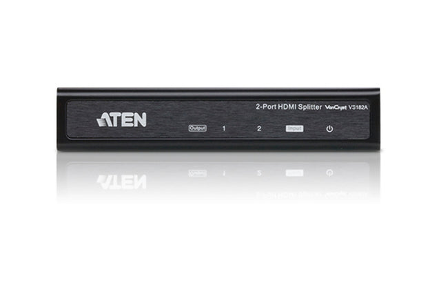Aten Video Splitter 2 Port HDMI 4K Splitter 340MHz, Ultra HD 4kx2k & 1080p Full HD, Supports Dolby True HD