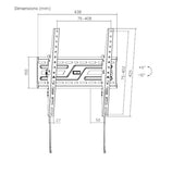 Brateck KL38-44T Large-Screen Compact Tilt TV Wall Mount (new)