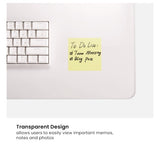 Brateck MP10-18 800mmx400mm Clear Desk Pad, for office desks, study desks, dressing tables, and dining table