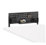 Brateck PB-007-01-B DESK PEGBOARD ORGANIZER WITH STORAGE KITS  (BLACK) (LS)