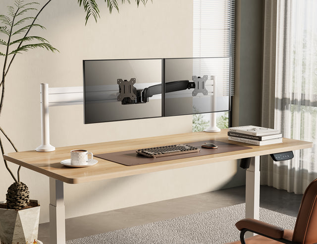 Brateck Aluminum Slatwall Panel, Weight Capacity 40kg-Matte White (LS)