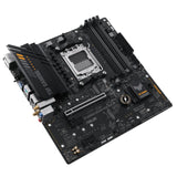 ASUS AMD A620M TUF GAMING A620M-PLUS WIFI (AM5) Micro-ATX Motherboard, 4xDDR5 192GB, 1 x PCIe 4.0 x16 slot, 2 x M.2 slots, 4 x SATA , Wi-Fi 6